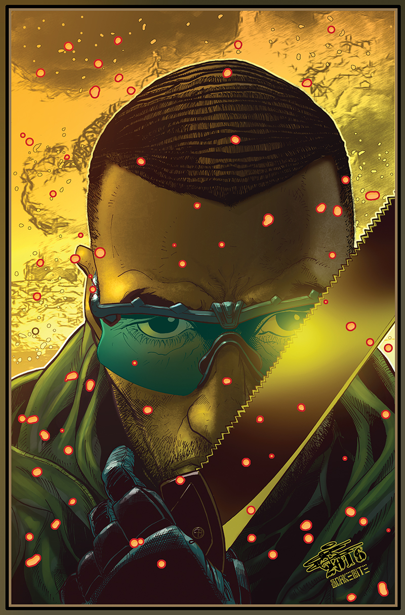 Image: Dark Horse Comics; Bankshot #1 cover by ChrisCross and Snakebite